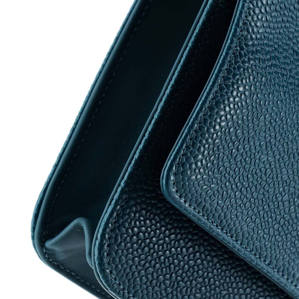 Chanel Timeless Wallet On Chain Caviar #228468C22B - Picture 6 of 7